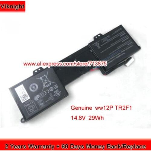 Genuine ww12P TR2F1 Battery for Dell Inspiron DUO 1090 N889 9YXN1 14.8V 29Wh