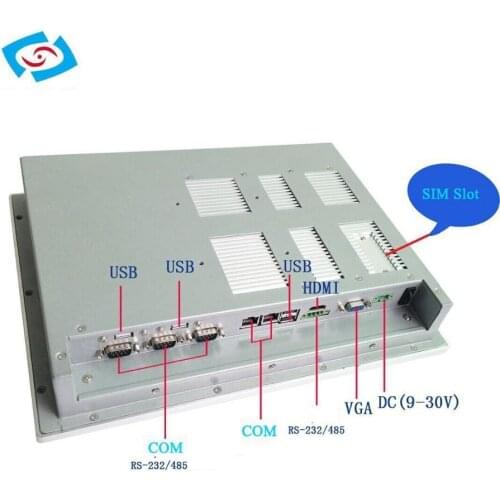 Industrial touch screen panel computer support window xp and window 7 PPC-121P
