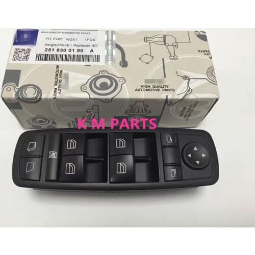 Brand NEW Master Power Window Switch 2518300190 For Mercedes-Benz R350 2006-2011 K.M