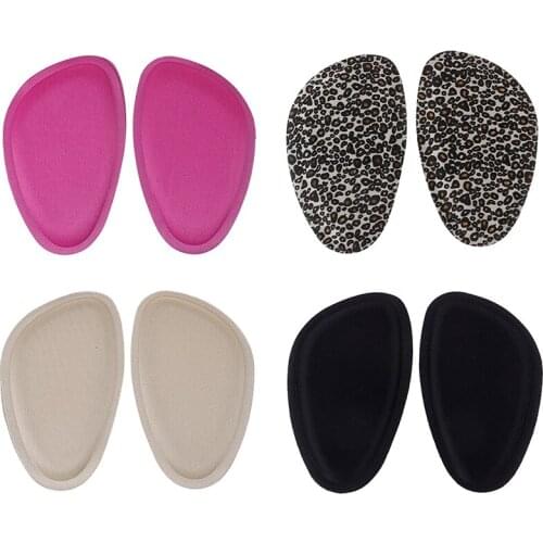 4D Sponge Forefoot Pads Women Sandals High Heels Shoes Anti-slip Cushion Half Yard Insert Pad Foot Care Front Silicone Insoles