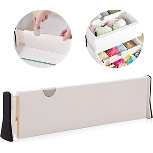 High Expandable Drawer Divider Organizer Adjustable Kitchen Bedroom Organizer Retractable Drawer Separator Partition Board