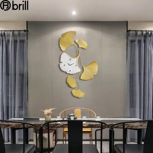 3d Gold Living Room Creative Wall Clock Luxury Modern Desgin Large Wall Clock Living Room Bedroom Home Decor Wall Watch Gift