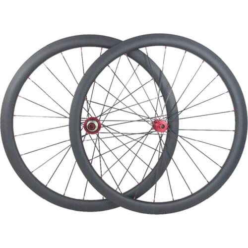 700c carbon road wheels Ultralight wheel 50x25mm tubular powerway CX32 carbon disc wheels cyclocross wheelset Disc Brake