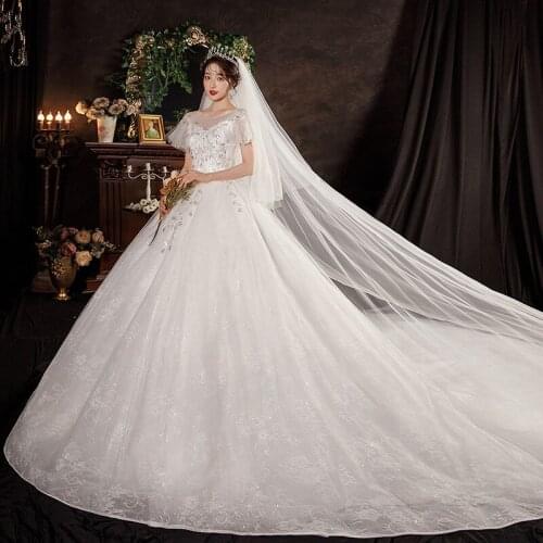 Свадебные платья со шлейфом AGUTZM China At AliExpress