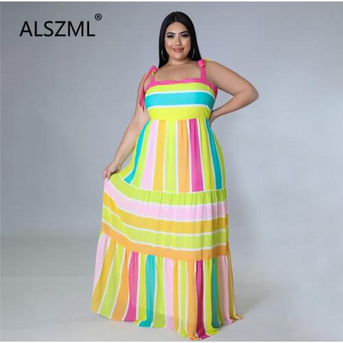 ALSZML Plus Size Summer Dresses