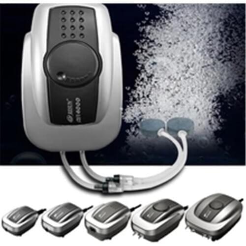 Silent Aquarium Air Pump 220V Fish Tank Air Compressor Filter Pump for Fish Marine Plant Tank Aerator Aquarium Oxygen Pump