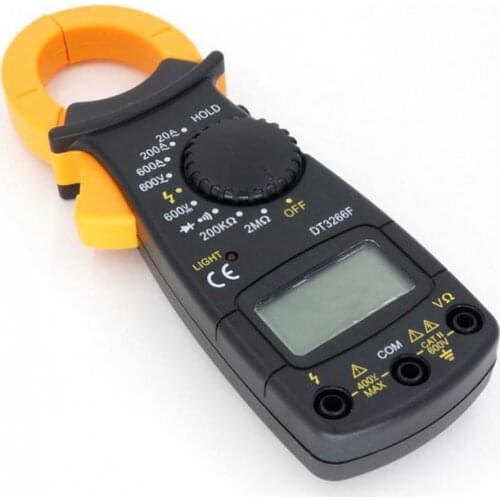 Clamp Multimeter Amperemeter Digital DT3266F Digital Clamp Meter with Buzzer