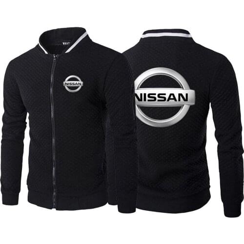 2021 New Mens NISSAN Logo Outdoor Casual Male Jackets Warm Hoodies High Quality Spring Autumn Harajuku Sweatshirts Outwear
