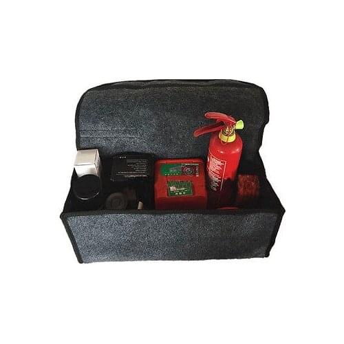 Car Boot Organiser Large Carpet Storage Bag Tools Travel Tidy Hook Loop Case