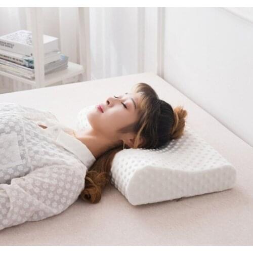 Memory Foam Bedding Pillow Shaped Ergonomic Cervical Pillow Sleeping Comfortable Neck Protection Butterfly Memory Foam Pillow