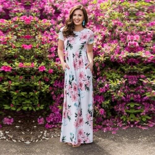 Maternity Womens Sundress Printing Floral Long Dress Photo Shoot Of Pregnant Women Party Dresses Pregnancy Costume Pullover Hot