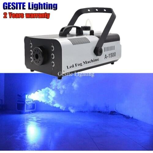 1500W led Smoke Machine DMX512 LED Fogger Remote Wire Control Stage effect machine