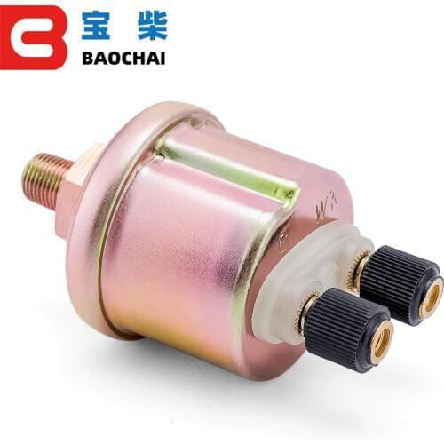 Universal Generator Engine Oil Pressure Sensor VDO 1/8NPT Oil alarm plug transmitters brand gauges sensor 10mm screw 10bars