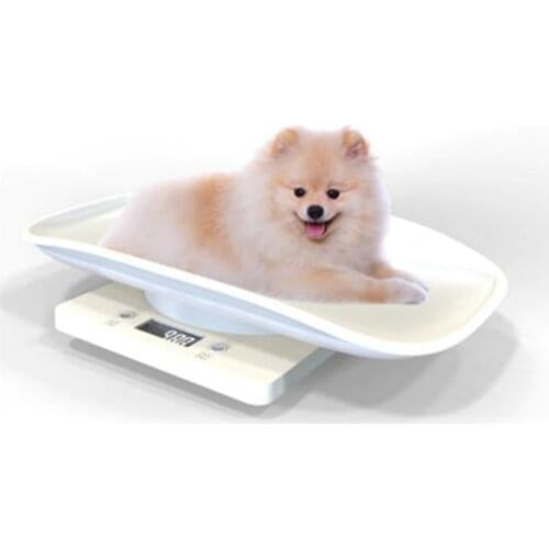 New Born Pet Scale 10KG/1g Digital Animal Cat Dog Tray Scale Kitchen Scale Electronic Scale Household Steelyard Dog Food Scale