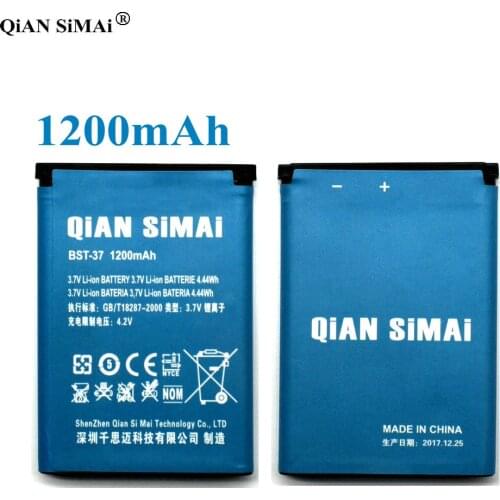 QiAN SiMAi High Quality BST-37 1200mAh Battery For Sony Ericsson W800i W810i W700 K600 K750 K610i K220i D750i K200i T280i V600