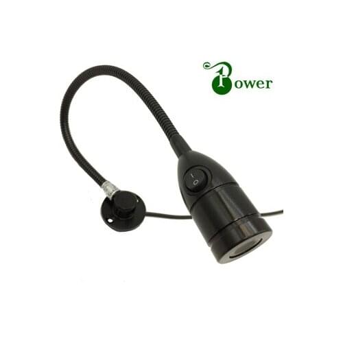 12V 24V 110V 220V FLEXIBLE GOOSENECK 3W MACHINE LED LIGHTS