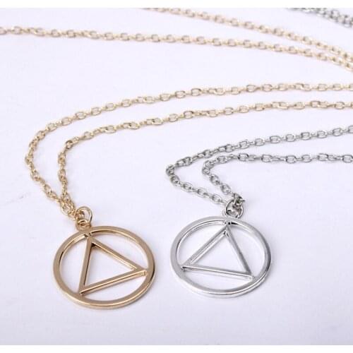 Akatsuki-Hidan Necklace Ninja-Jashin Symbol Trinity Christianity Catholicism Pendant Religion Amulet New Anime Jewelry