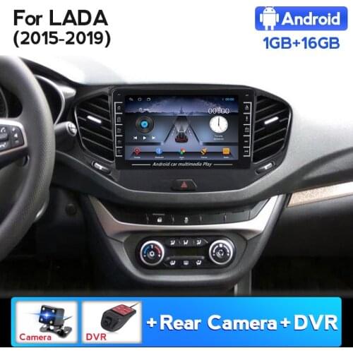 2din Android Car Radio Multimedia Player for Lada Vesta Cross Sport 2015-2019 GPS Navigation IPS Split Screen 1080P Video Stereo