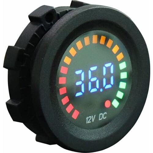 New DC 5V-36V Automotive LED Digital Voltmeter Ammeter Car Motocycle Voltage Current Meter Volt Detector Tester Monitor Panel