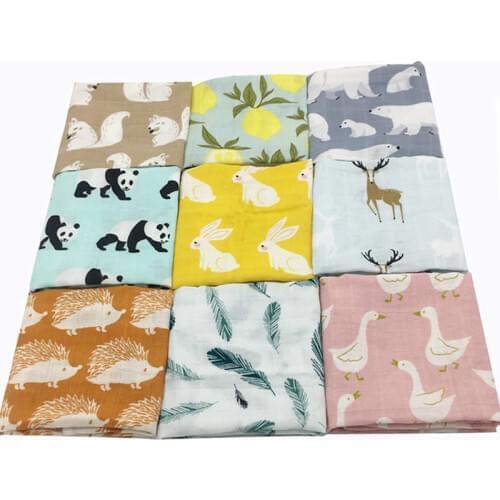 Danneis Baby Cotton Blankets