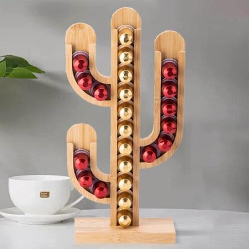 Coffee Pod Holder Coffee K-Cups Pods Organizer Coffee Display Rack K Cups Organizer for Counter Top Coffee Pod Holder