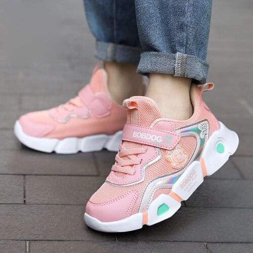 RECOISIN 2021 Spring Kids Sport Shoes For Girls Sneakers Students Children Shoes Girls Sneakers Light Shoes Chaussure Enfant