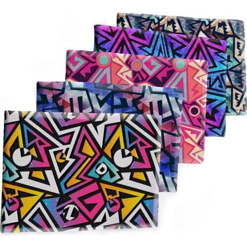 Design Geometry Pattern Printed Bullet Textured Liverpool Patchwork Tissue Kids home textile 50*145cm