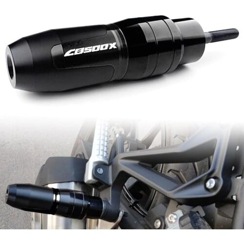 For Honda CB500X CB 500X 2013-2020 2019 2018 Motorcycle CNC Accessoires Falling protection Exhaust Slider Crash pad slider logoC
