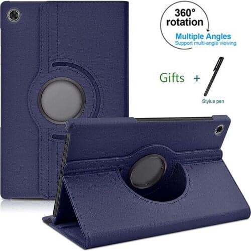 For Lenovo 2020 Tab P11 Pro TB-J706F 11.5" 360 Degree Rotating Stand Tablet Cover For Lenovo Tab P11 TB-J606F 11" Cover Case+Pen