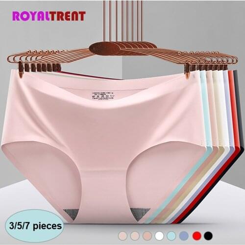 Girls Cotton Panties Solid Briefs Soft WomenS Underwear Female Underwear M-Xl In 3 Pieces/Lot Lingerie Pants Intimate Mid-Rise