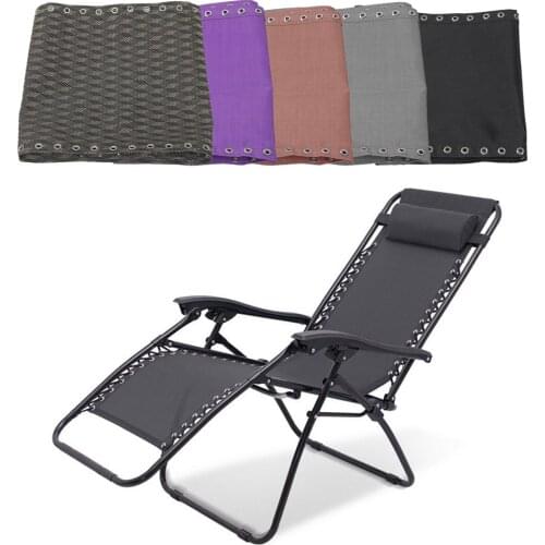 Replacement Fabric Cloth Leisure Chair 160X43cm for Folding Sling Chair Recliner Lounge Patio Chair Non- Gravity Recliner