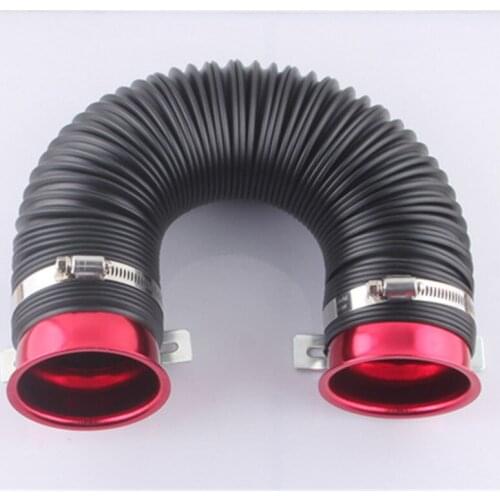 Car power modification intake mushroom head flexible soft hose engine turbine brake air duct