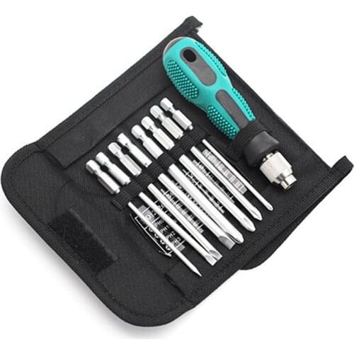 Screwdriver Set 9pcs Multi-function Screwdrivers Repair Tool Phillips / Slotted Screwdriver with Magnetic Maintenance Tools
