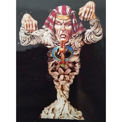 New Unassembled 1/10 ancient fantasy man warrior bust Resin Figure Unpainted Model Kit