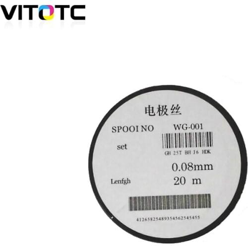 0.08mm Dia Golden Tungsten Electrode Wire Corona Wire 20 Meters Photocopier Repair Material Universal Electrode Filament Wire