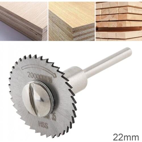 22mm / 25mm /32mm HSS Tool Cutting Mandrel Disc Blade and Circular Blade Mini Saw Blade
