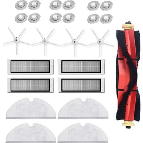 Removable Main Brush Washable HEPA Filter for Xiaomi Roborock S6 S60 S65 S50 MAX T6 Mopping Cloth Spare Parts