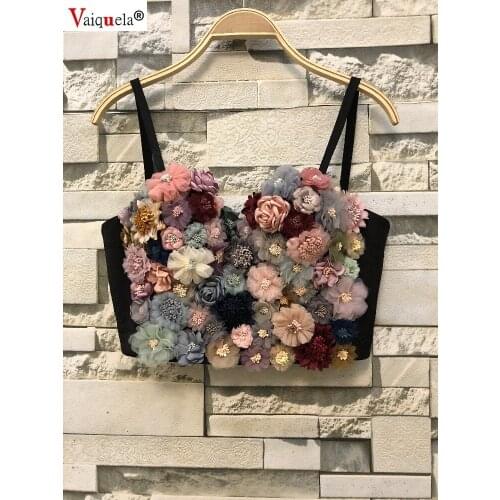 Топ faux bras Applique Floral Corselets Womens Bachelorette Bustier Bra Cropped Top Wedding Bralette Vest Corset топик женский