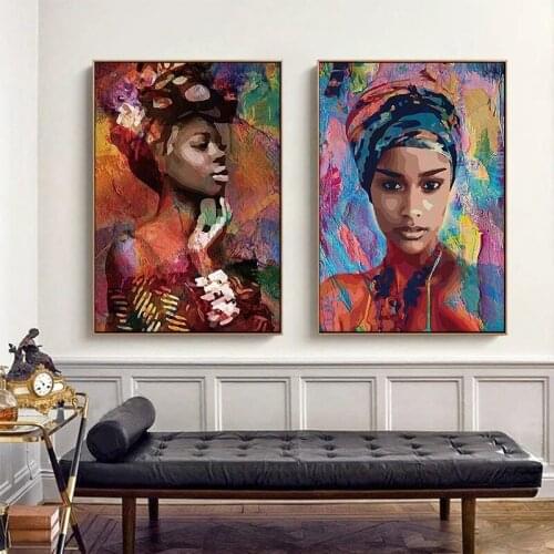 Street art graffiti Abstract Portrait Wall Art Canvas Painting Posters and Prints Wall Art Pictures for Living Room Home Decor