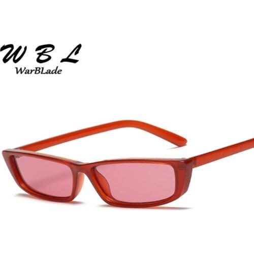 WarBLade New Small Women Cat Eye Sunglasses 2019 Vintage Men Brand Designer Red Shades Square Sun Glasses Lady UV400