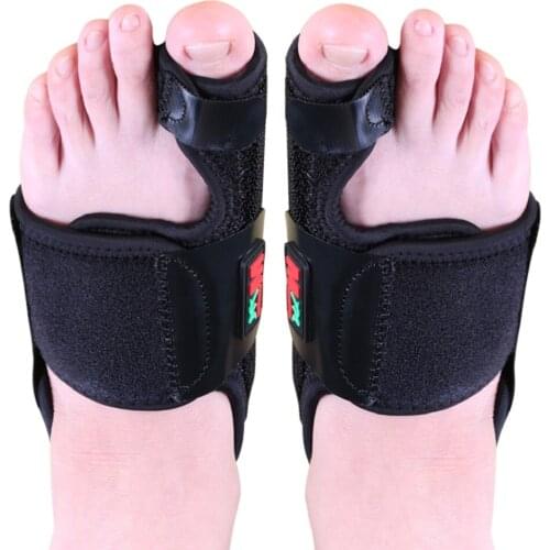 1 Pair Big Toe Bunion Foot Splint Straightener Corrector Hallux Valgus Pro Braces Toe Correction Feet Pain Relief