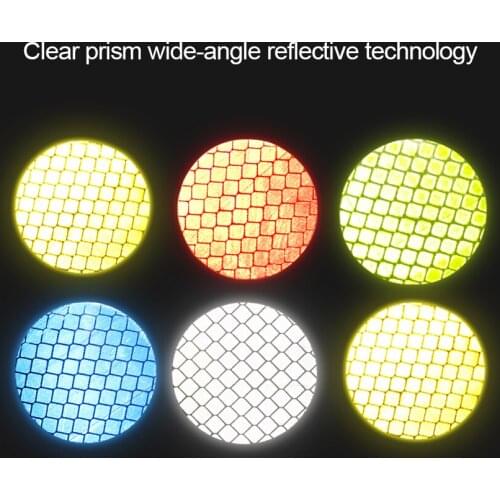 100pcs 5CM Car Round Car Reflective Strip Warning Sticker For Bus Backpack Bicycle Baby Car Waterproof Safety Door Stickers