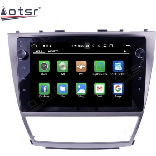 For Toyota Camry 6 XV 40 50 2006 - 2011 Android Car Radio Multimedia Video Player GPS Navigation IPS Screen PX6 128G No 2 Din