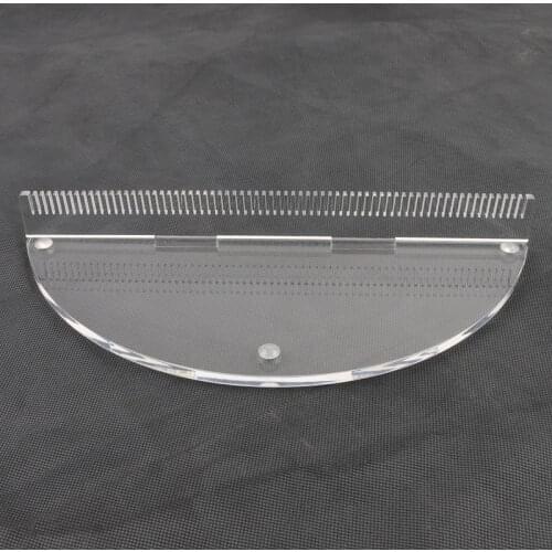 Free shipping Desktop Acrylic Hair Extension Display Stand Transparent Wig Stand for display