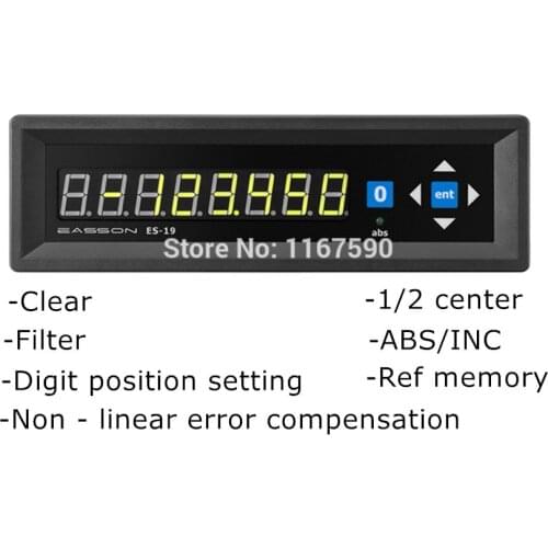 Easson digital readout ES-19 single axis display one axis digital readout dro linear scale