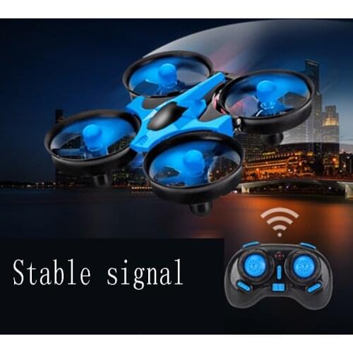Remote control of land, sea, air, boat, car, drone mini quad 2.4g speed 3D flip headless model adult drone children toy gift