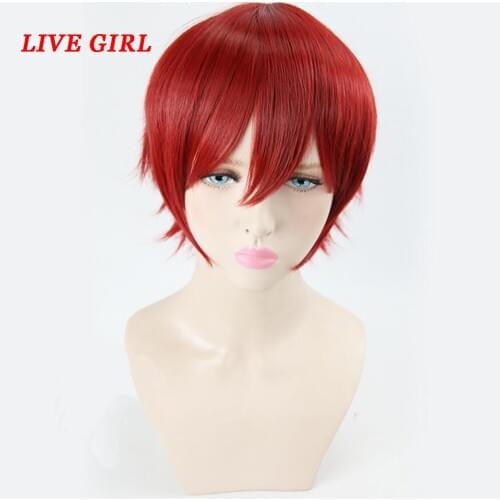 LIVA GIRL Akabane Karuma Cosplay Wig Assassination Classroom Costume Play Wigs Halloween Costumes Hair