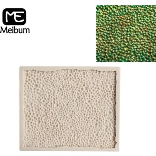 Meibum Dinosaur Skin Silicone Fondant Cake Mold Birthday Sugar Craft Dragon Decorating Mould Chocolate Gum paste Pan Baking Tool