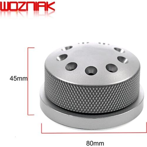 Mobile phone maintenance screw holder Rotating base multi-function aluminium alloy 9 holes Screw driver storage rack