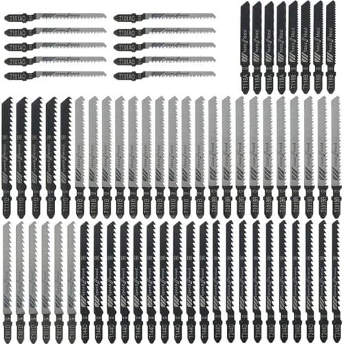 Reciprocating Saw Blades Jigsaw Blades Set Reciprocating Saw Blades T-Shank Jigsaw Blades for Wood Metal